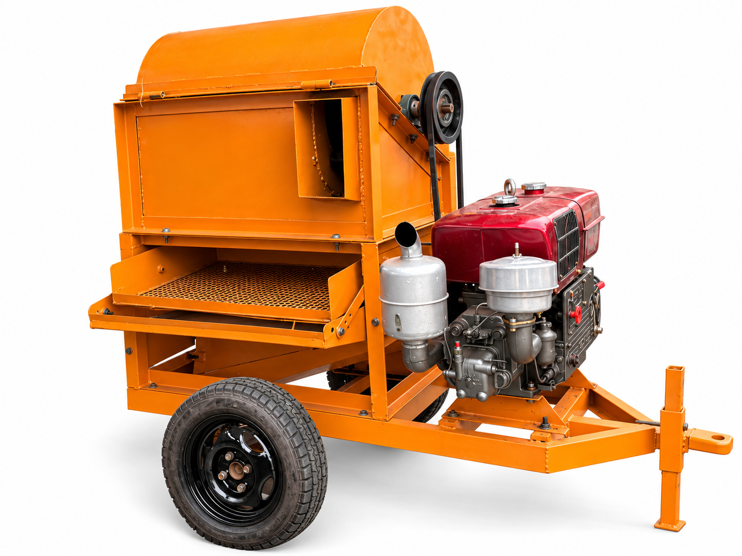 Multi-Stage Rice Thresher