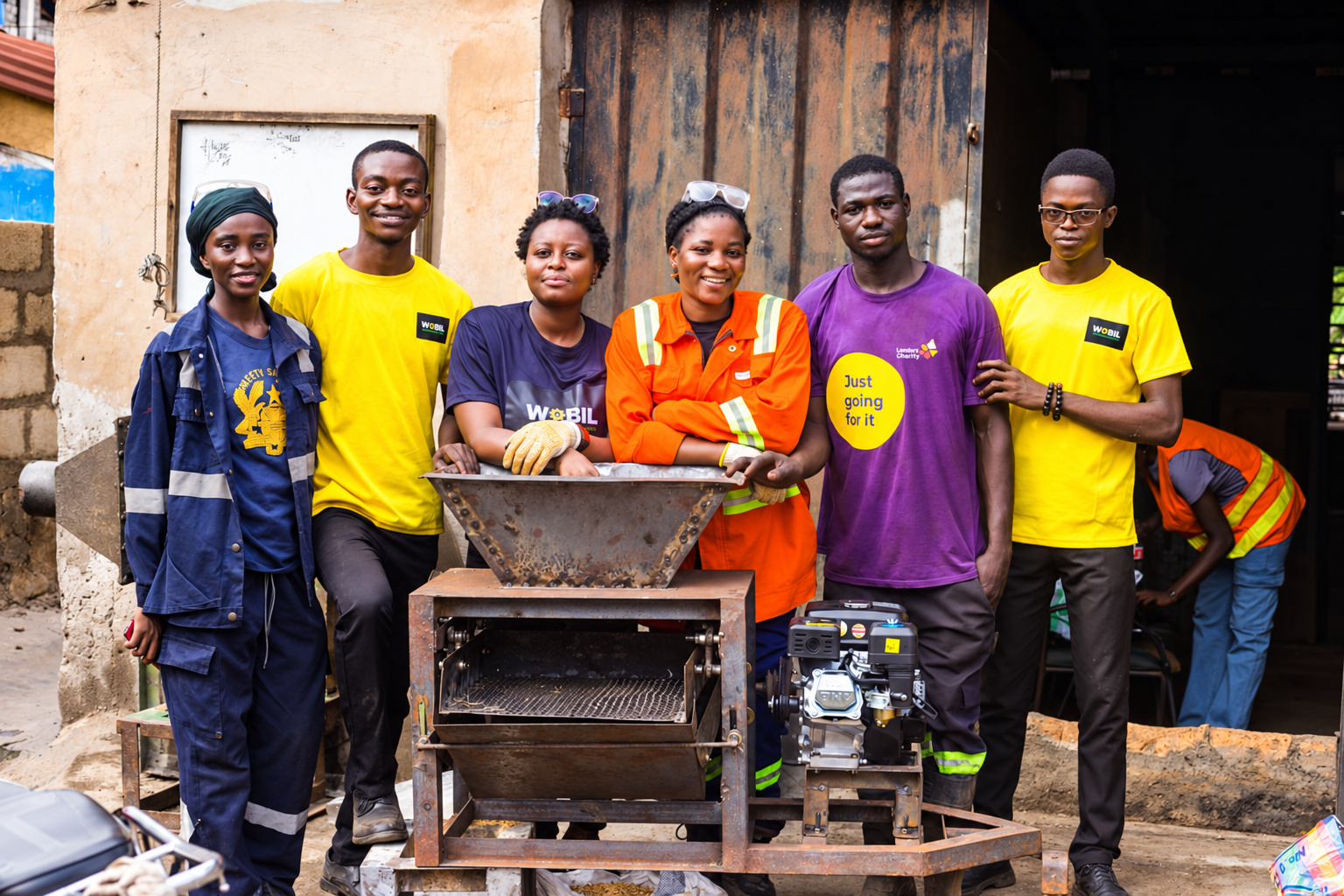 The Wobil fabrication team